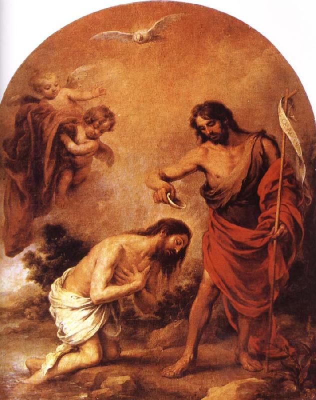 Bartolome Esteban Murillo Baptism of Jesus Germany oil painting art